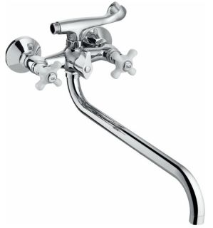 Смеситель для ванны Haiba HB2018 хром